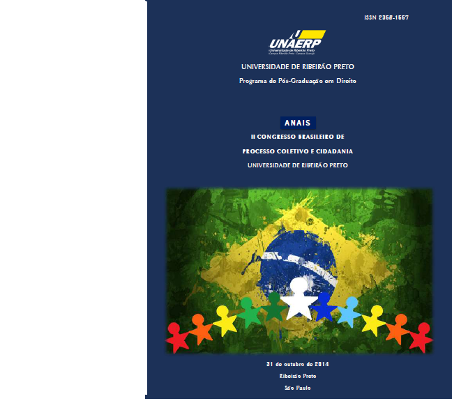 					Visualizar n. 2 (2014): II CONGRESSO BRASILEIRO DE PROCESSO COLETIVO E CIDADANIA
				