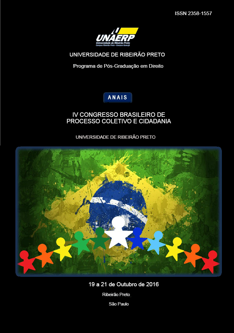 					Visualizar n. 4 (2016): IV CONGRESSO BRASILEIRO DE PROCESSO COLETIVO E CIDADANIA
				